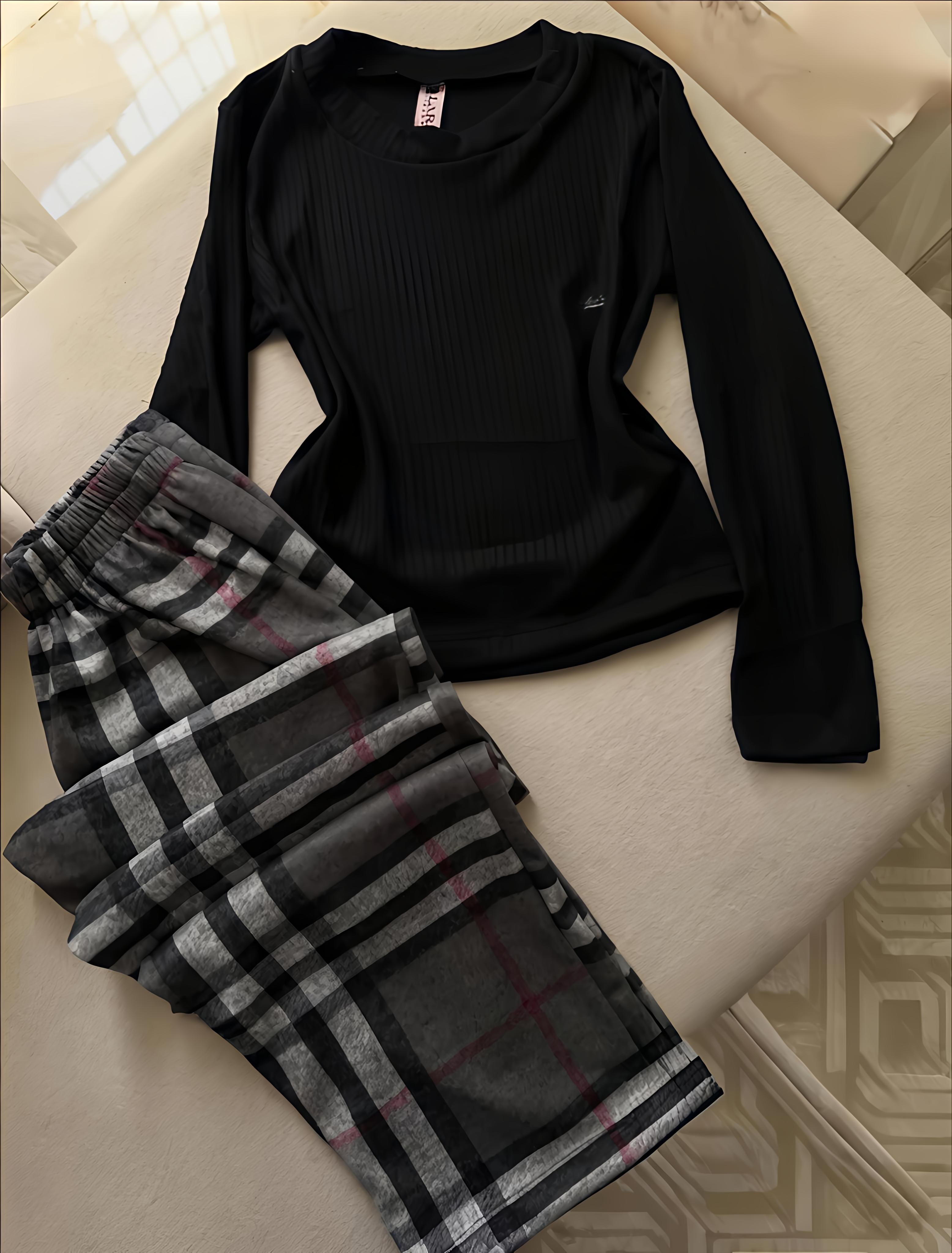 بيجاما شتوية راقية من شركة LARA – خامة ناعمة ومريحة